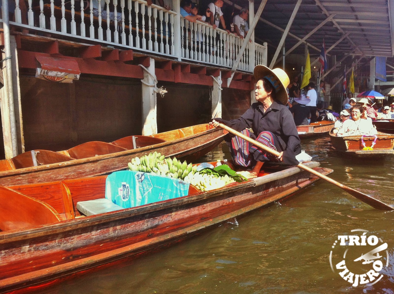 damnoen saduak mercado flotante